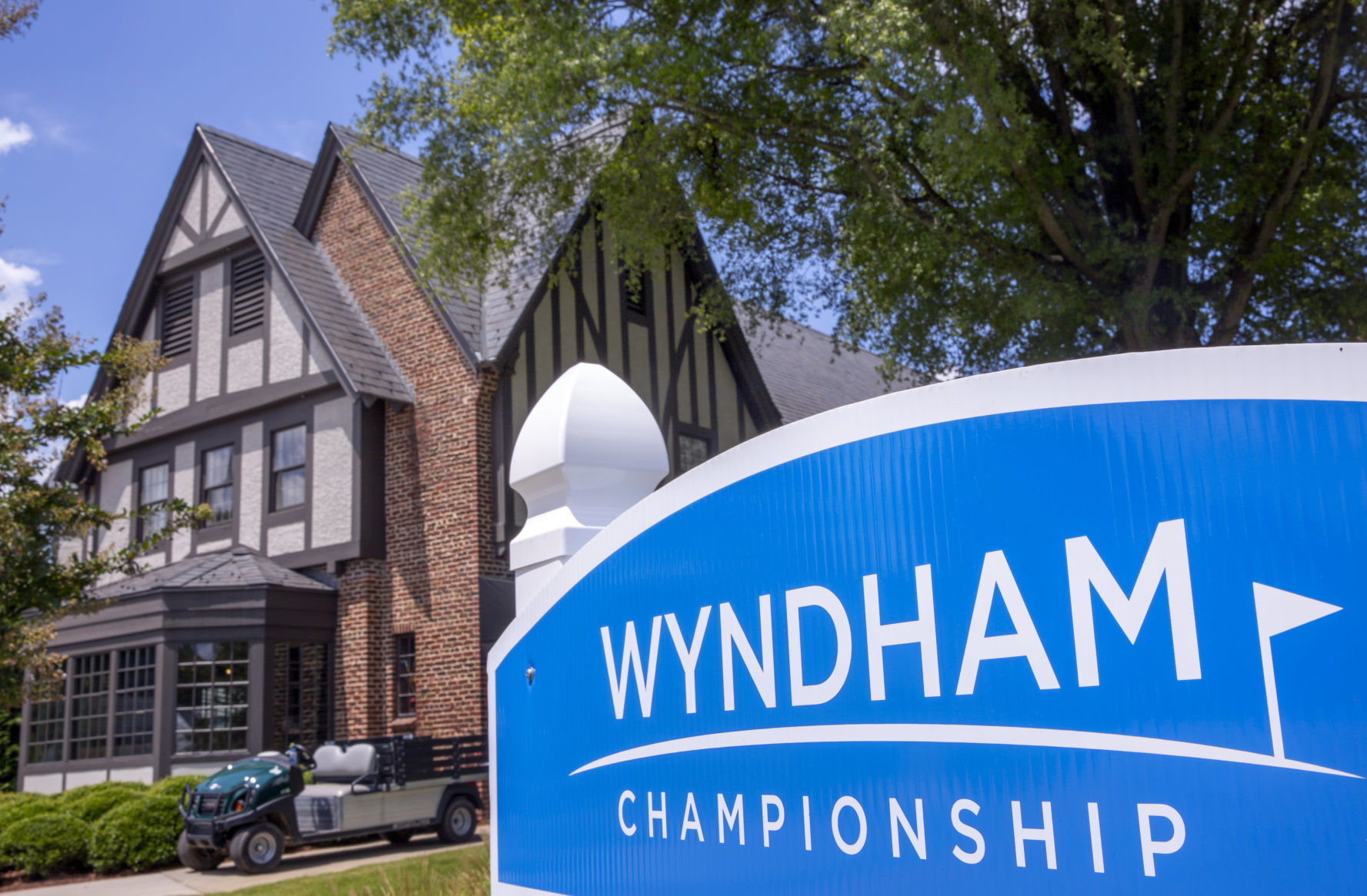 Preparation for Wyndham Championship